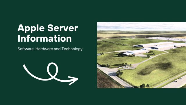 Apple Server Information Apple Server Information