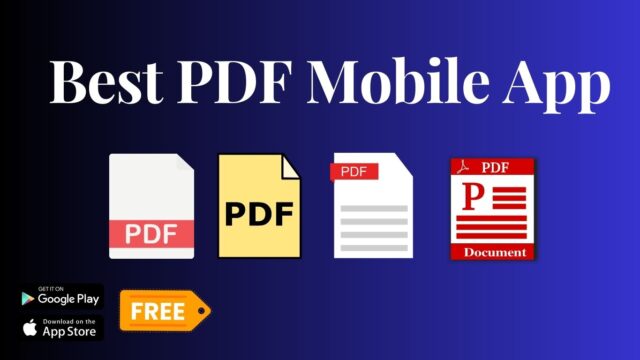 Best PDF Mobile App Best PDF Mobile App
