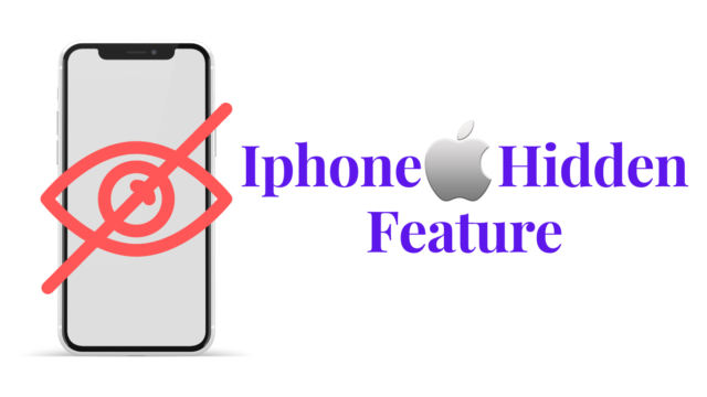 iPhone Features iphone Hidden Feature